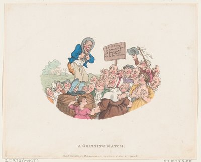 Una gara di sorrisi, 1 febbraio 1803 da Thomas Rowlandson