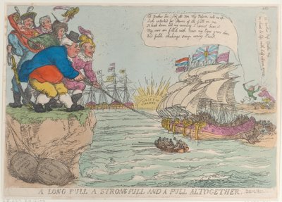 Una lunga tirata, una forte tirata e una tirata insieme da Thomas Rowlandson
