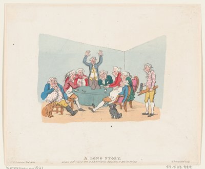 Una lunga storia da Thomas Rowlandson