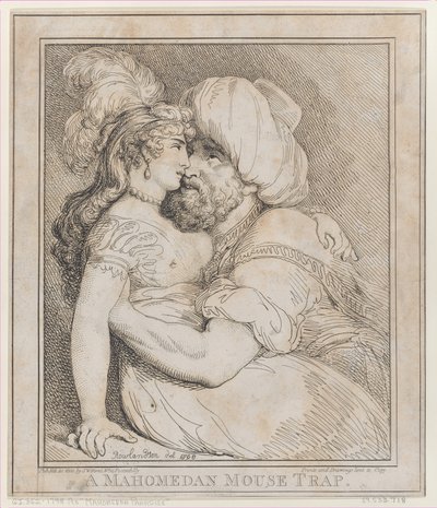 Una trappola per topi maomettana da Thomas Rowlandson
