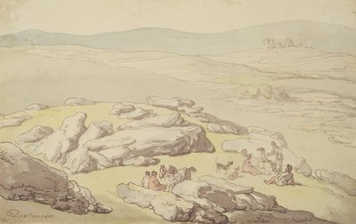Un Picnic a Dartmoor da Thomas Rowlandson