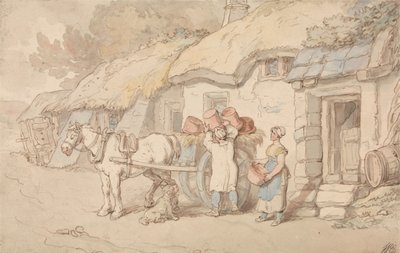 Un vasaio che esce da Thomas Rowlandson