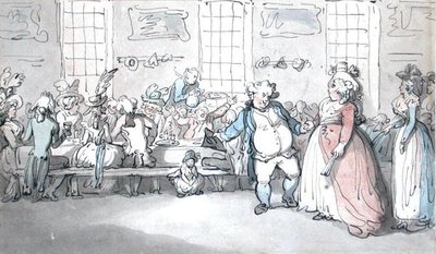 Una colazione pubblica da Thomas Rowlandson