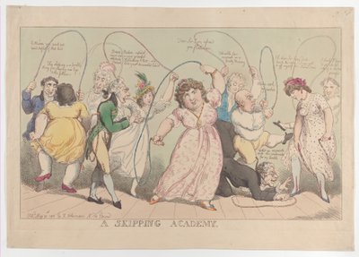 Accademia di salto con la corda, 20 maggio 1800 da Thomas Rowlandson