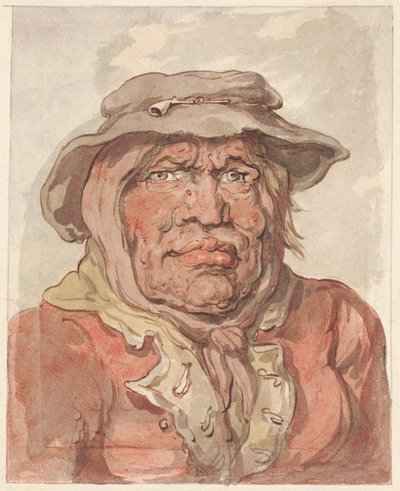 Vedova di un soldato da Thomas Rowlandson