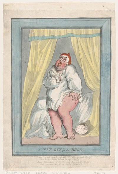 Un Bocconcino per gli Insetti da Thomas Rowlandson