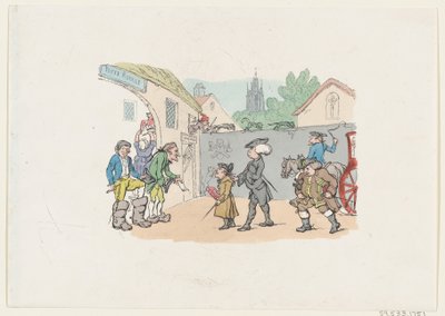 Un tour in terre straniere, 1807 da Thomas Rowlandson