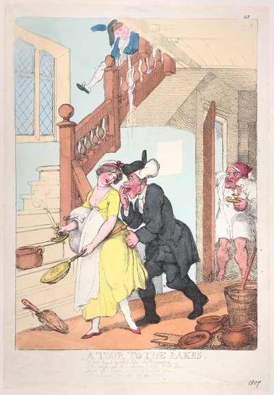 Un tour ai laghi da Thomas Rowlandson
