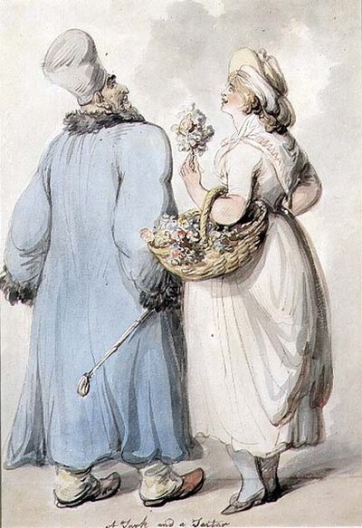 Un Turco e un Tartaro da Thomas Rowlandson