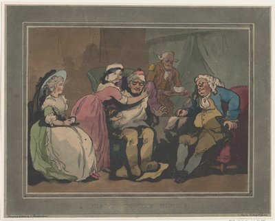 Una Visita allo Zio da Thomas Rowlandson