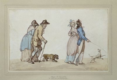 Età e giovinezza da Thomas Rowlandson