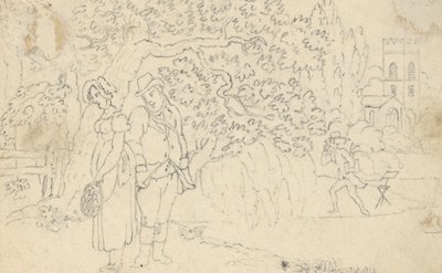 Disegno da album da Thomas Rowlandson