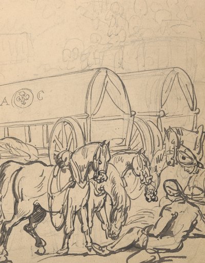 Disegno di album da Thomas Rowlandson