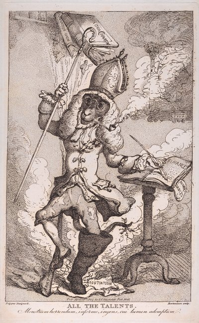Tutti i talenti, 18 aprile 1807 da Thomas Rowlandson