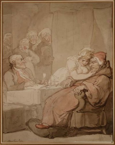 Un occhio sul testamento da Thomas Rowlandson