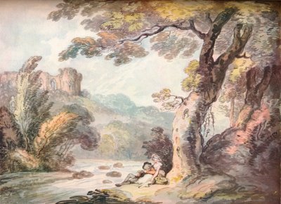 Un idillio, c1815 da Thomas Rowlandson