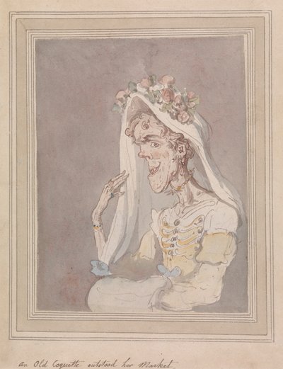 Una Vecchia Civetta Fuori Mercato da Thomas Rowlandson