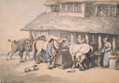 Alla fucina, 1790 da Thomas Rowlandson