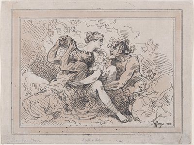 Baccanti, 1786 da Thomas Rowlandson