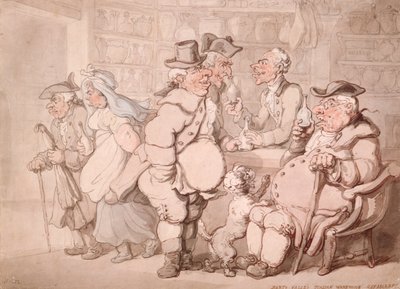 Magazzino italiano di Barto Valle, Haymarket, Londra da Thomas Rowlandson