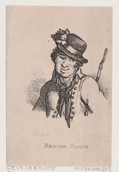 Marinaio Britannico da Thomas Rowlandson