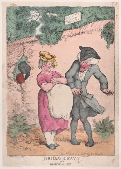 Grandi risate, o una barzelletta nera da Thomas Rowlandson