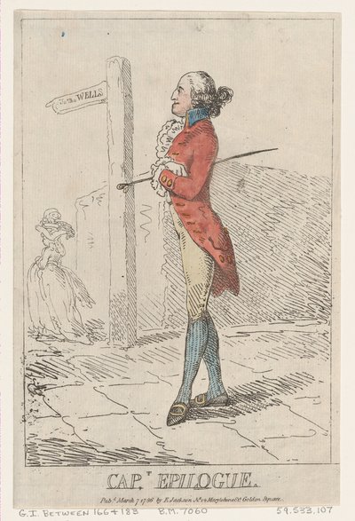 Capitano Epilogo, 7 marzo 1786 da Thomas Rowlandson