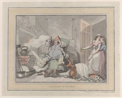 Attenzione disattenta da Thomas Rowlandson