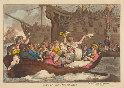 Bestiame non assicurabile da Thomas Rowlandson