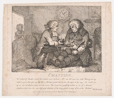 Bellezze pittoresche di Boswell, Parte Prima, 30 maggio 1786 da Thomas Rowlandson