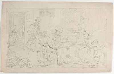 Infanzia: Il primo tutore, da La danza della vita da Thomas Rowlandson