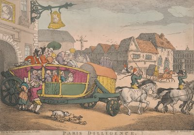 Coaching: Paris Diligence da Thomas Rowlandson
