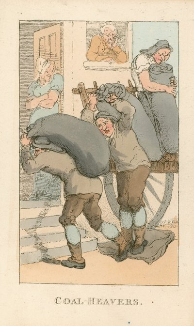 Scaricatori di carbone da Thomas Rowlandson
