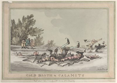 Brodo freddo e calamità da Thomas Rowlandson