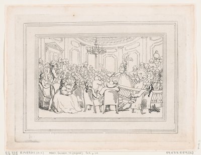 Comforts of Bath, Piatto 2, 6 gennaio 1798 da Thomas Rowlandson