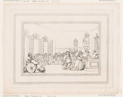 Comforts of Bath, Tavola 3 da Thomas Rowlandson