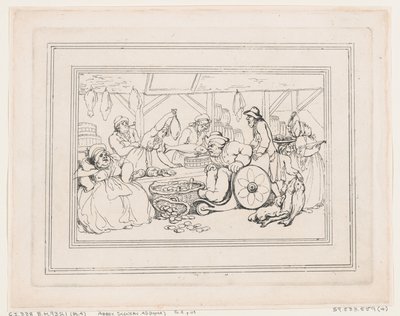 I piaceri del bagno, tavola 4 da Thomas Rowlandson