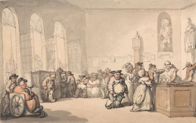 I piaceri del bagno: la Pump Room da Thomas Rowlandson