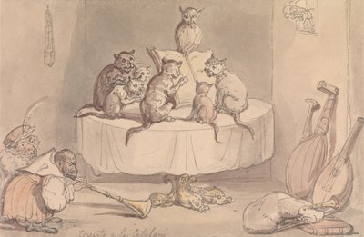 Concerto a la Catalani da Thomas Rowlandson
