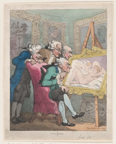 Conoscitori da Thomas Rowlandson