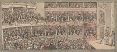 Teatro di Covent Garden, 1792 da Thomas Rowlandson