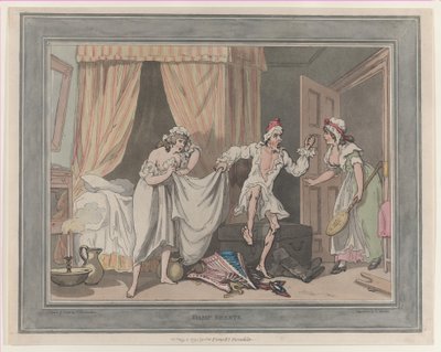 Fogli umidi, 1 agosto 1791 da Thomas Rowlandson