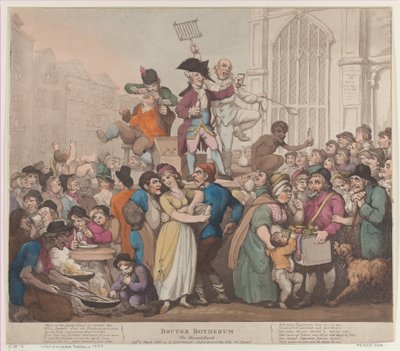 Dottor Botherum, il ciarlatano, 6 marzo 1800 da Thomas Rowlandson