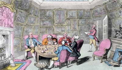 Doctor Syntax con My Lord, inizio 19° secolo da Thomas Rowlandson