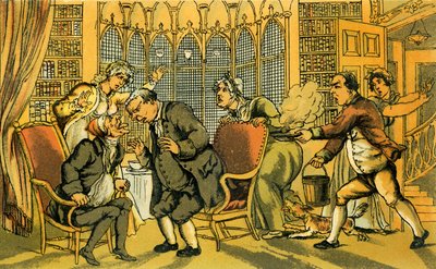 Il dottor Syntax in pericolo da Thomas Rowlandson