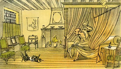 Il dottor Syntax perde la parrucca da Thomas Rowlandson