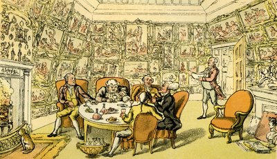 Dr Syntax con il mio Signore da Thomas Rowlandson