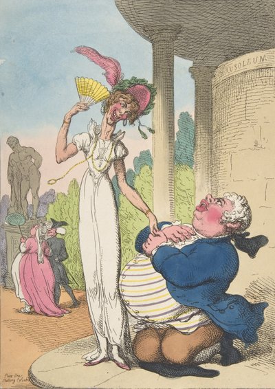 Dropsy corteggia Consumption da Thomas Rowlandson