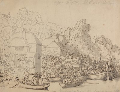 Imbarco a Southampton, 20 giugno 1794 (Versione A) da Thomas Rowlandson