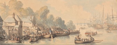 Imbarco a Southampton, 20 giugno 1794 da Thomas Rowlandson